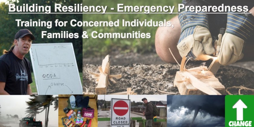 Resiliency and preparedness training